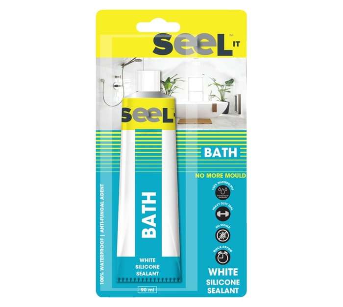 Seel It Bath Silicone - White (90ml)