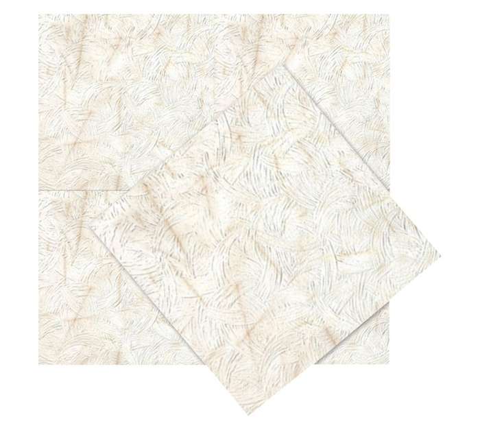 Upper Edge Rough Polystyrene Ceiling Tile - Beige (500 x 500mm)