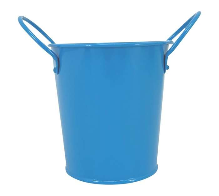 FDB Galvanised Bucket with Twin Handles - Blue (98 x 120mm)