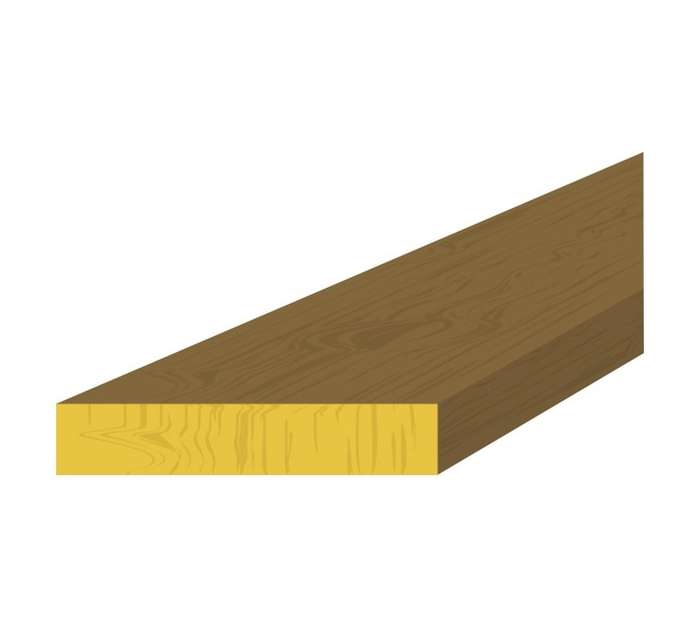 PAR Hard Wood Untreated (22 x 69mm x 1.8m)