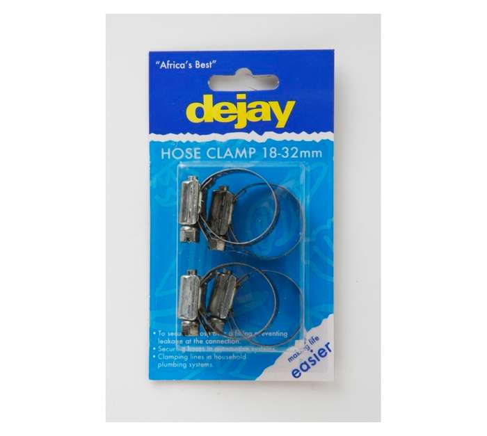 Dejay A635 4 x Hose Clamp (18-32mm)