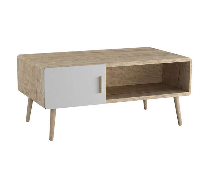 Home and Kitchen Coney Coffee Table - Oak (1000 x 590 x 466mm)