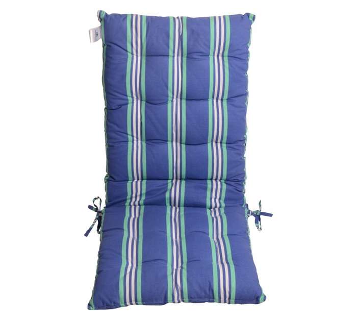 Design House H Back Cushion - Blue/White