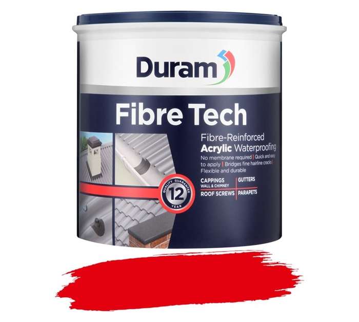 Duram Rainkote Fibre Tech - Red (1L)