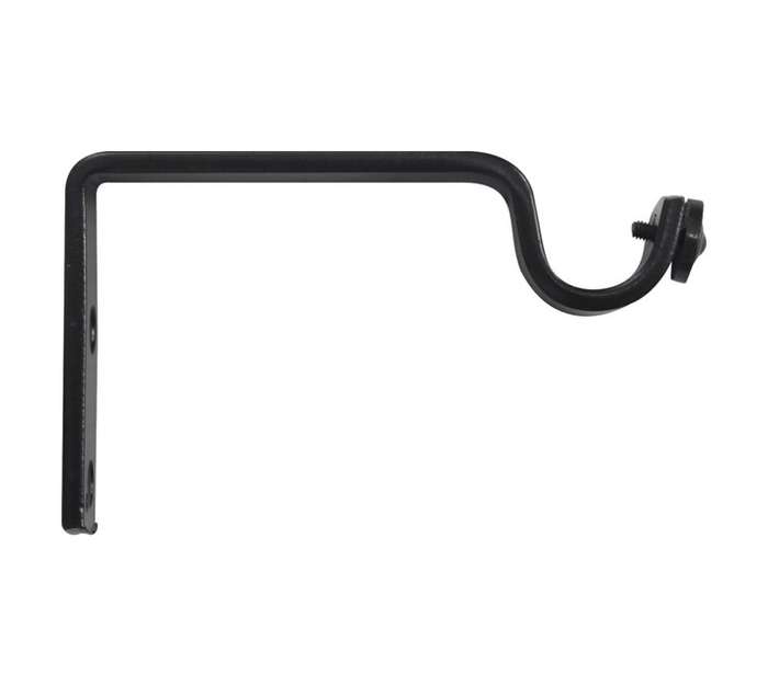 Design House GYPCWBWIGM Wrought Wall Bracket - Matt Black (28mm)