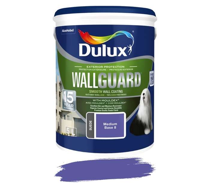 Dulux Wallguard Medium Base 8 (5L)