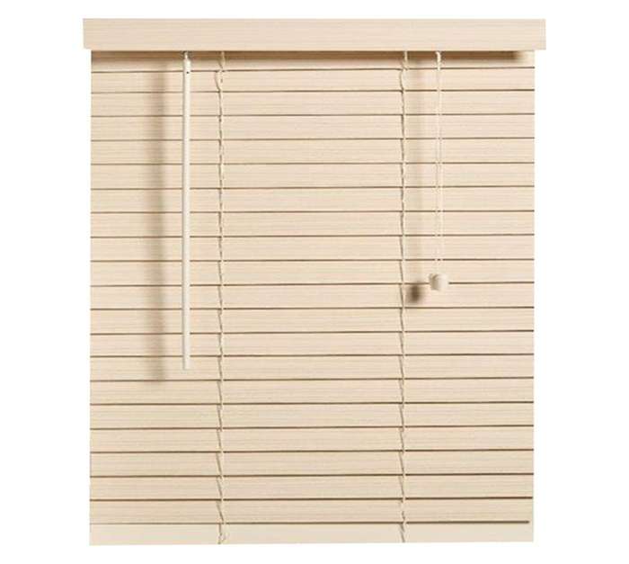 DH 50mm Fauxwood Venetian Blind - Limewash (600 x 2200mm)