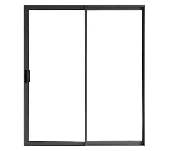Kenzo Aluminium Sliding Door - Charcoal (1800 x 2100mm)