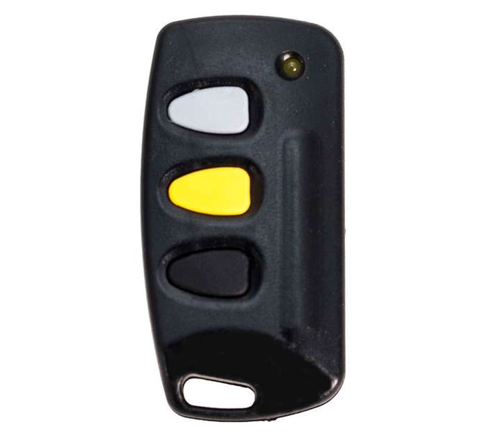 Gemini 3MTXCH Microteq Code Hopping 3 Button Remote - Black