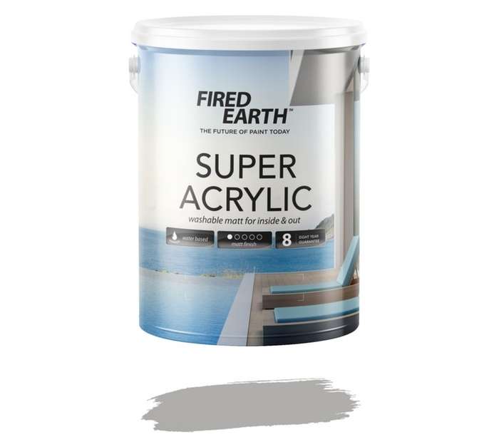 Fired Earth Inside Out Satin Acrylic - Thru And Thru (5L)