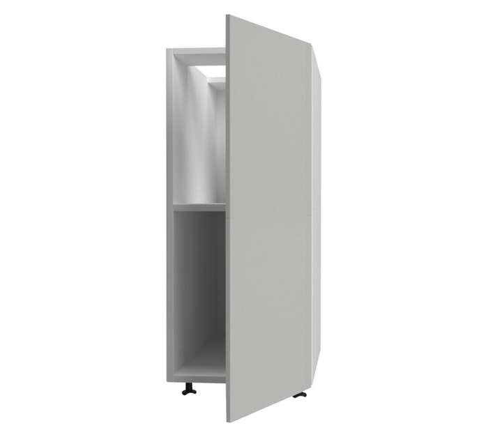 Home and Kitchen Base Unit Wrap Cabinet - Stone Grey (300mm)