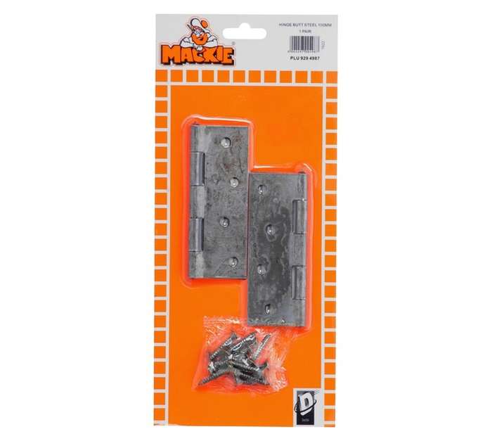 Mackie Butt Hinge - Steel (100mm)