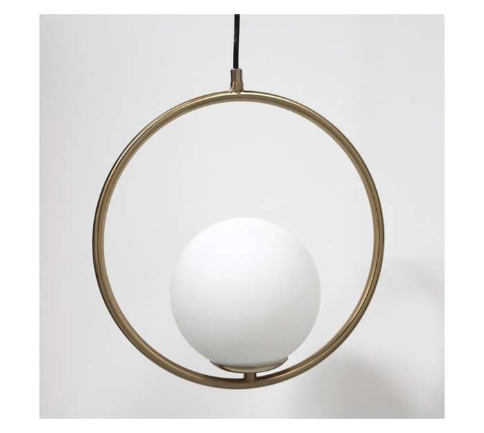 Design House Sphere Ball Pendant - Gold (300 x 300mm)