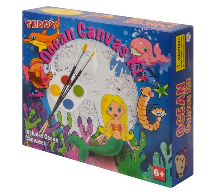 Teddy Ocean Canvas Kit