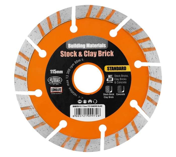 Ruwag Diamond Segment Blade (115 x 2mm)