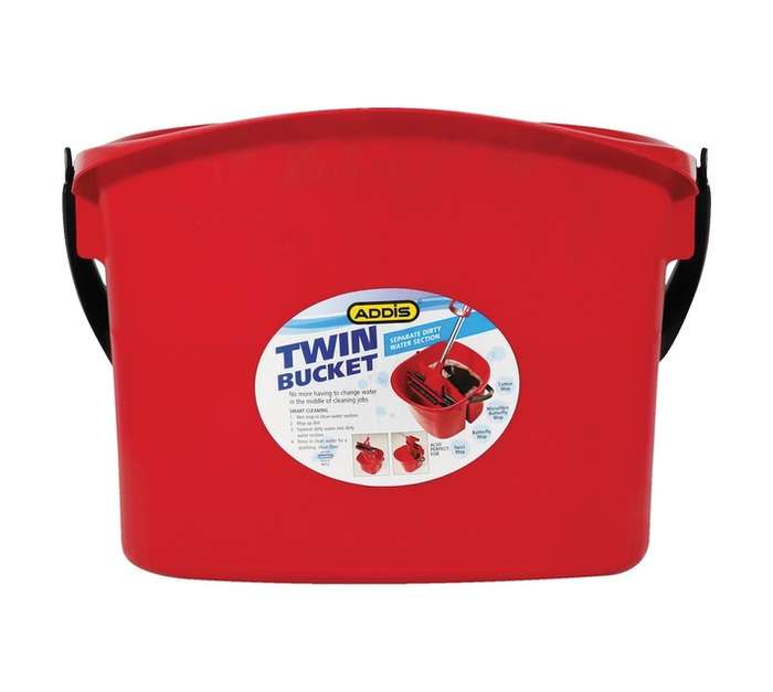 Addis Twin Bucket - Red (21L)