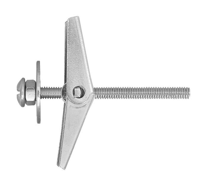 Rawlplug 6 x Spring Toggles and Screws (3 x 50mm)