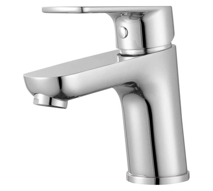 Bijiou Savole Short Body Satin Basin Mixer