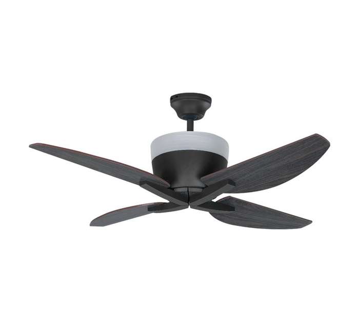 Decor Centre 4 Blade Summit Orb Ceiling Fan - Dark Oark (1070mm)