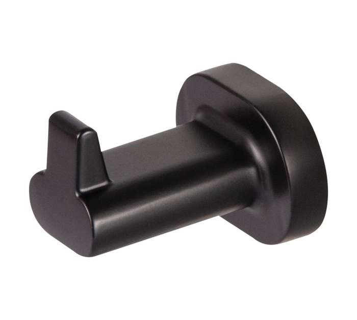 Wildberry ABS6111 Robe Hook - Black (50 x 50 x 80mm)