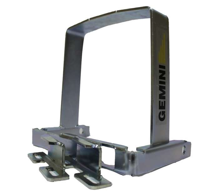 Gemini Anti-Tamper Bracket - Silver (200 x 345 x 320mm)