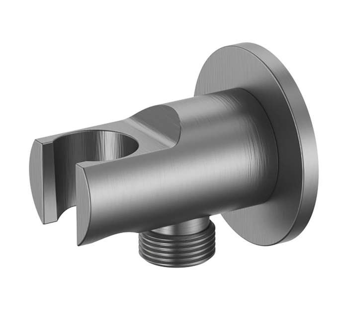 RND SHOWR OUTLET-BR GUN GRY