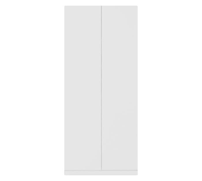 Home and Kitchen Raw Interior Built-In Cupboard - White (900 x 500 x 2100mm)