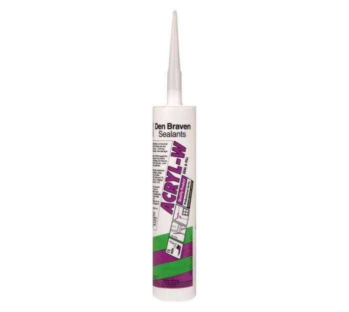 Den Braven Acryl W Sealant - White (280ml)