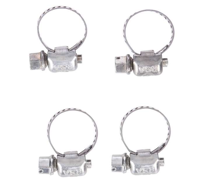Turf-Ag GM2 4 x Worm Drive Clamps (4/12mm)