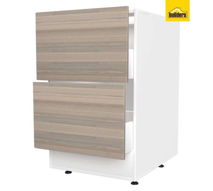 Home and Kitchen Base Unit Melamine Pot Cabinet - Coimbra (600mm)