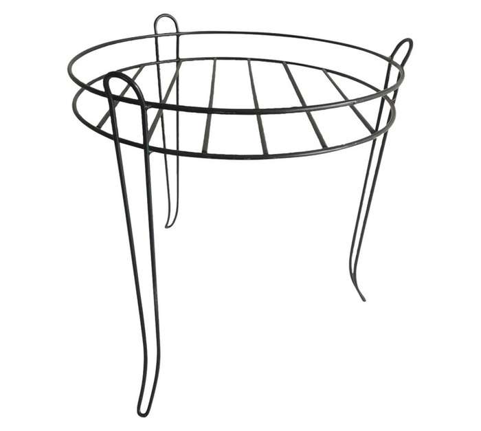 First Dutch Brands Small Plant Stand - Black (250 x 250mm)