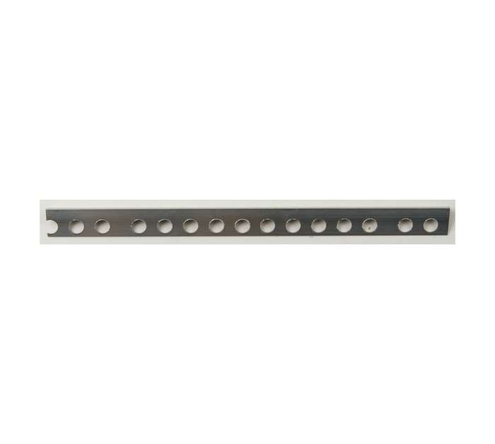 M-Trim Aluminium Round Edge Trim - Silver (2500 x 10mm)