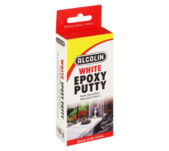 Alcolin 030-32 Epoxy Putty - White (120g)