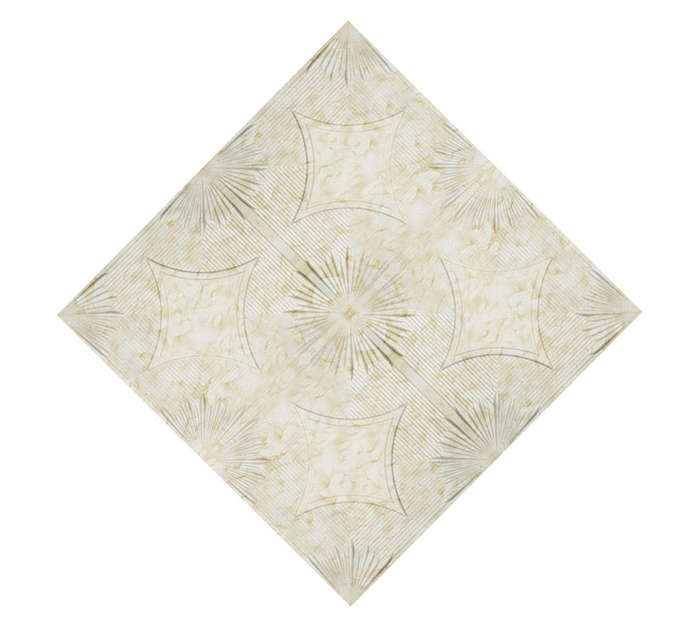 Upper Edge 2029 Polystyrene Ceiling Tile - Beige Marble (500 x 500mm) 2sqm