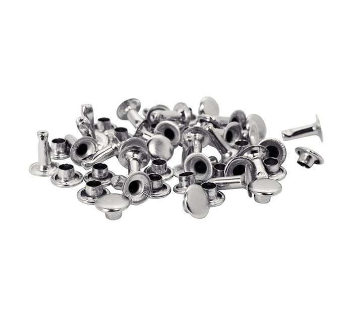 Rapid 25 x Tubular Rivets (7 x 3 x 9mm)