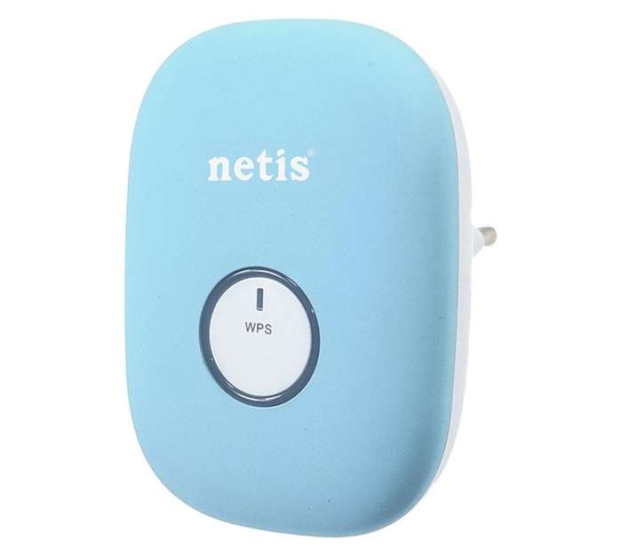 Netis Wi-Fi Range Extender - Blue (127 x 102 x 76.2mm)