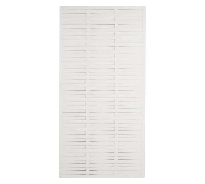 Absolut Fencing Woven Lattice - White (910 x 1820mm)