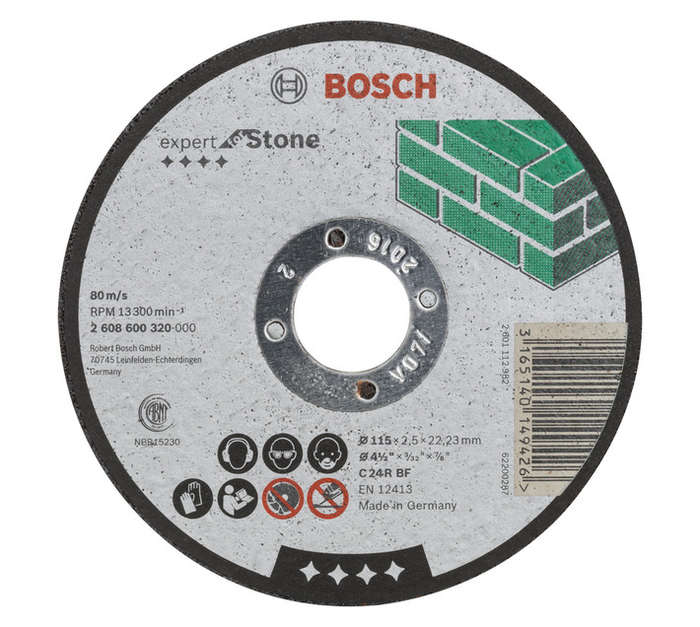 Bosch Stone Cut Straight Expert 115 x 2.5mm