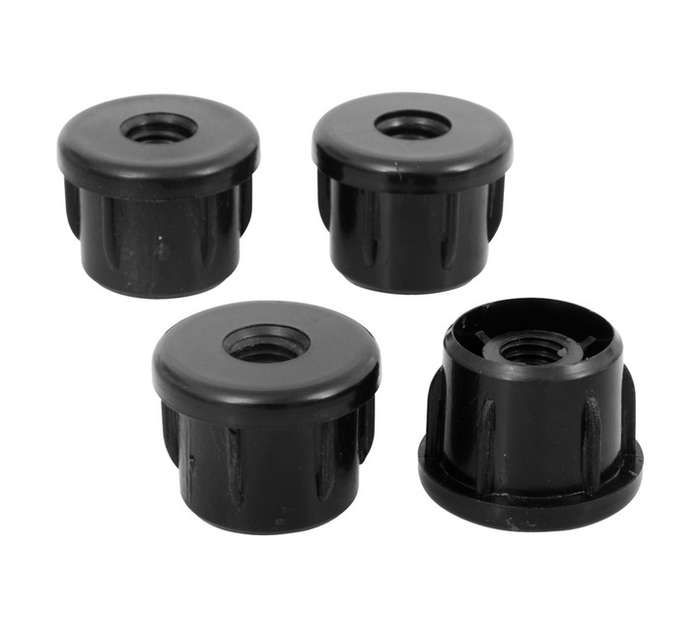 RJK Plug Threaded M10 Round 32mm (4 Pack)