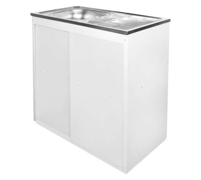 Cam Knock Down Unit SEB - White (750 x 400 x 180mm)