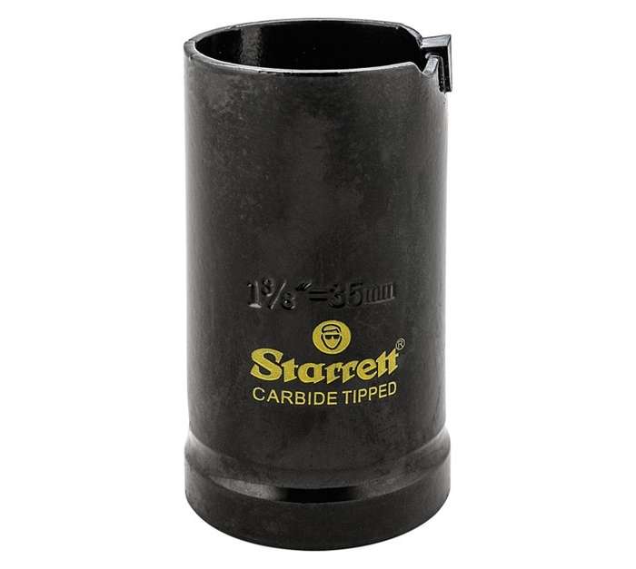 Starrett MPH0138 Tungsten Carbide Tipped Fastcut Multi-Purpose Holesaw (56 x 35 x 54mm)