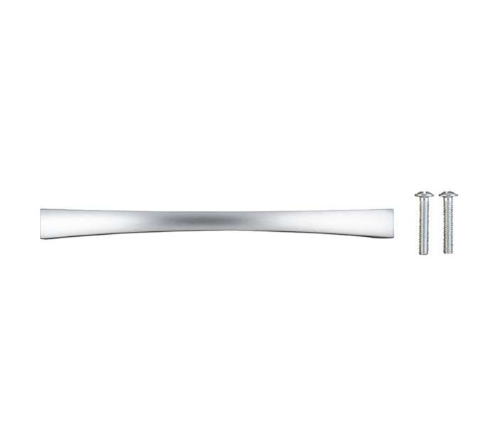 Home and Kitchen Broad Handle - Mild Dull Chrome (96mm)