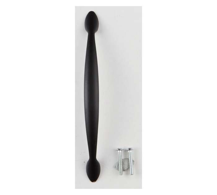 Home and Kitchen New Moon Handle - Matt Black (128mm)