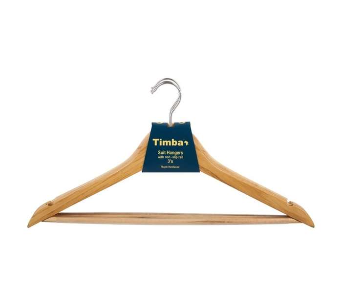 Timba Suit Hangers (430 x 220 x 30mm)
