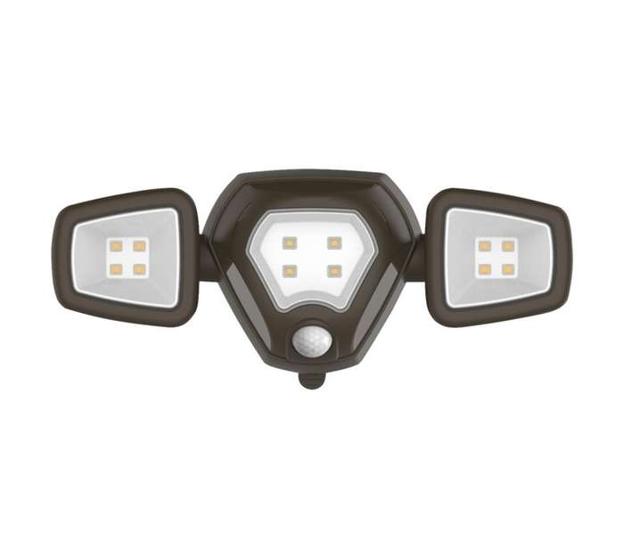 Light Worx Double Sensor Floodlight Battery Powered