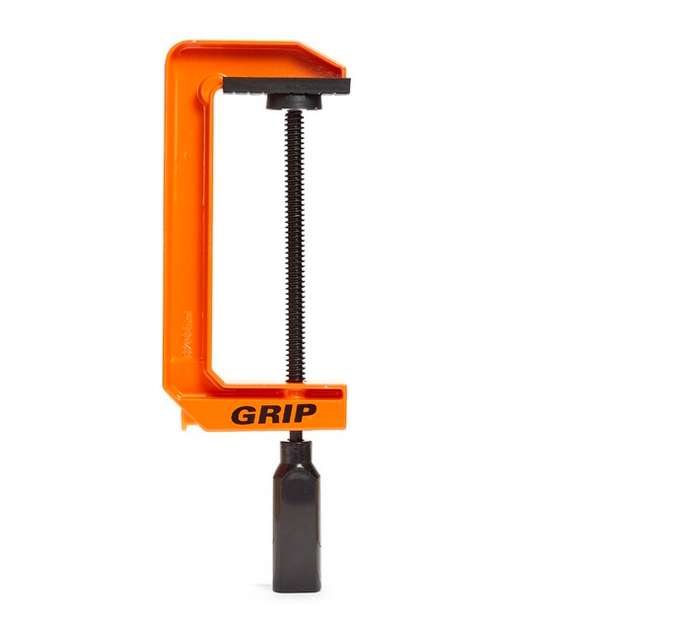 Grip GC0997 Aluminium G-Clamp - Orange/Black (200mm)
