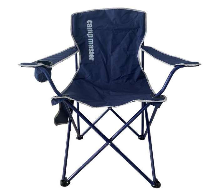 Camp Master Classic 200 Camping Chair - Navy/Grey
