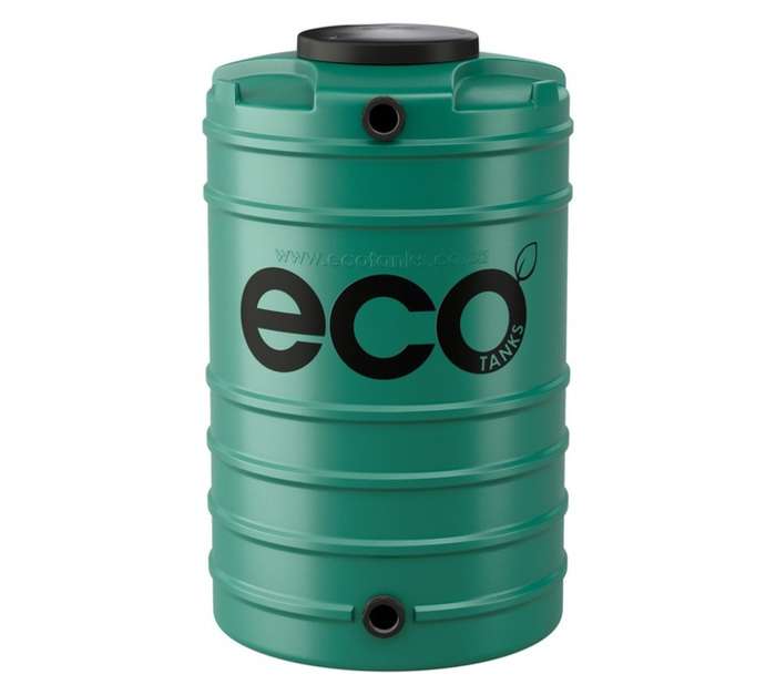 Eco Water Tank 260L Vertical - Cape Green