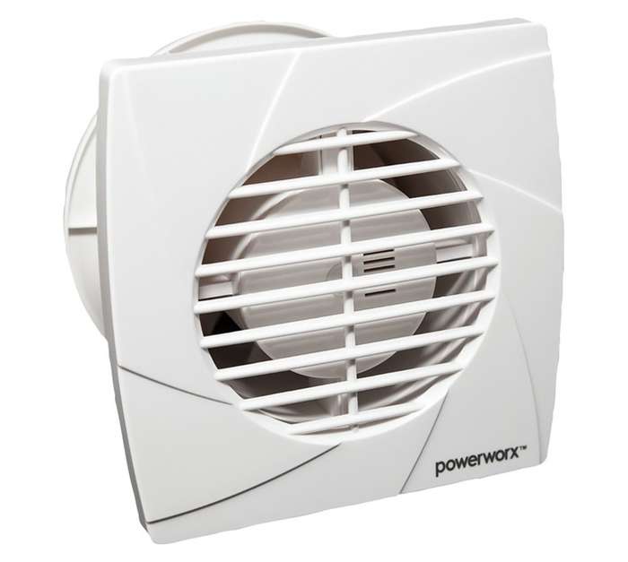 PowerWorx 4 Inch Square Ectractor Fan