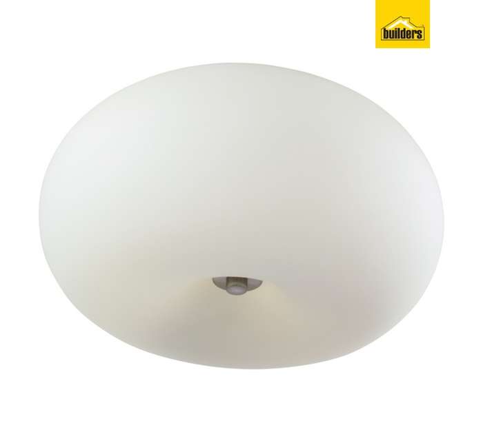 Eurolux Optica Ceiling Light - Satin Chrome (350mm)